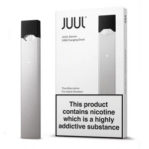 Silver JUUL Device